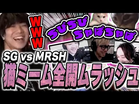 【猫ミーム】ムラッシュの雰囲気の盛り上がりが最高に面白すぎたwww【SG vs MRSH】【VALORANT CHALLENGERS JAPAN 2024】【VCJ2024】