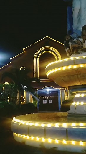 Immaculate conception cathedral at night Urdaneta City | Pangasinan Tour