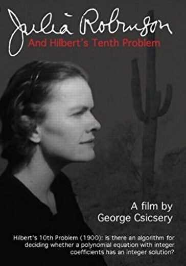 Julia Robinson and Hilbert's Tenth Problem streaming