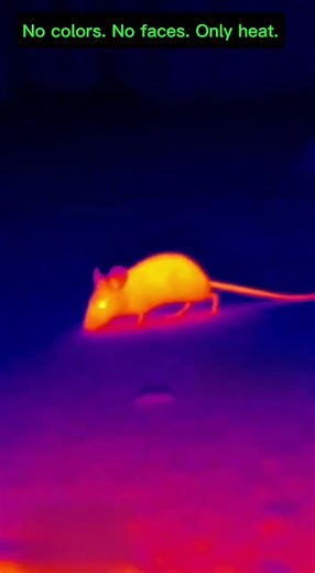 A Snake Sees the World Like This