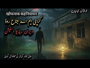 A Terrifying Scary Story Of Haunted Radio Station Of Karachi MA Jinnah Road|Horror Stories Urdu|