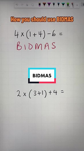 Remember to use Bidmas to solve equations #maths #math #bidmas #bodmas #gcse #gcsemath #pastpapers #foundationmaths #mathematics #mathstutor #gcserevision #revision #gcse2023 #study #viralmaths #studymaths #learnmaths #exams #tutoring #AQA #Edexcel #OCR
