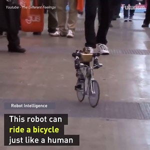19K views · 348 reactions | This robot can ride a bicycle just like a human | United Geekdom Of GNU/Linux | Facebook