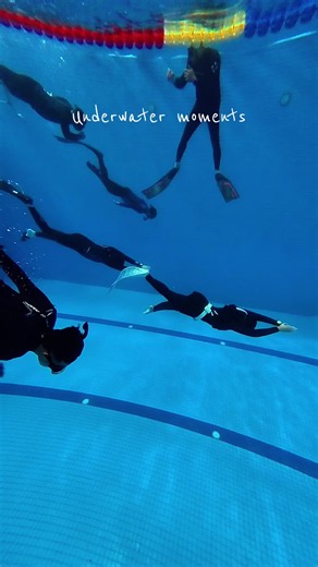 Advanced Freediver Journey: Underwater Moments