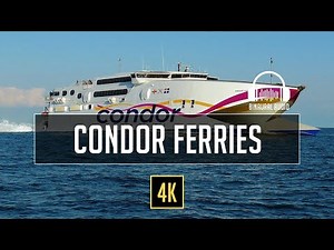 England to Guernsey Ferry Tour - Condor Ferries - Travel Guide - 4K Walks, Binaural Audio