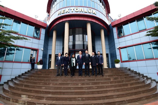 ​Çin Halk Cumhuriyeti Ankara Büyükelçisi Jiang Xuebin’den Üniversitemize Ziyaret