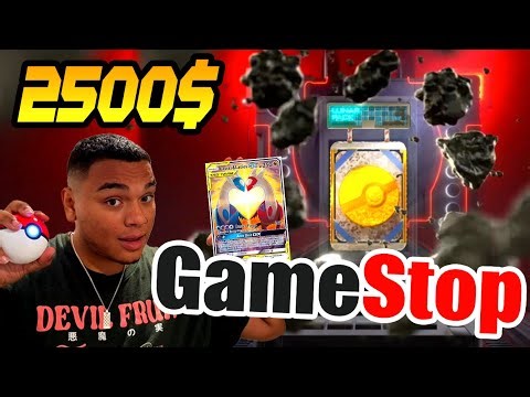 Reacting to Opening GameStop 2,500$ LUNAR PACKS from PSA! How to Get Free Pokémon Cards at GameStop!