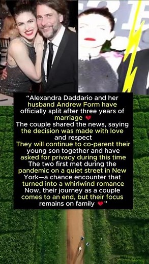 White Lotus' Alexandra Daddario and Husband Andrew Form Break Up After 3 Years of Marriage #love