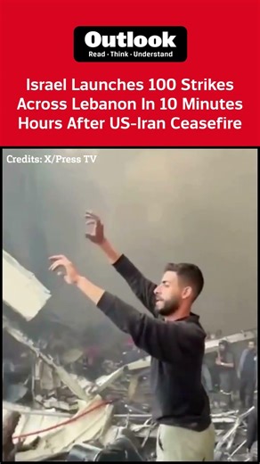 West Asia | Israel Launches 100 Strikes Across Lebanon In 10 Minutes Hours After US-Iran Ceasefire