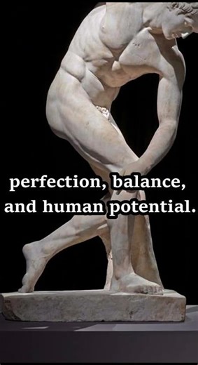 Ancient Greek Secret 😱 Discobolus Meaning Explained Fast #history #art