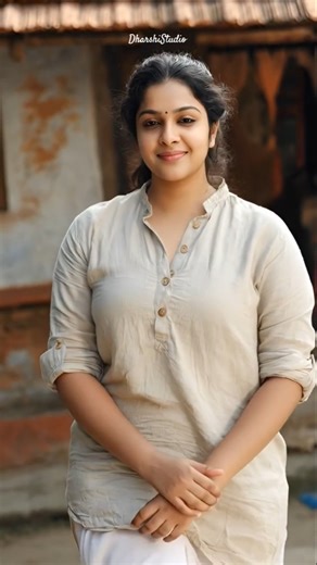 ✨🌸 Elegance Ivory Tunic – White Bottoms Minimal Ethnic Look For Modern Women | #DharshiStudio