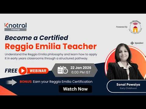 How to Get Reggio Emilia Certified | Full Training for Preschool Teachers | We Skoolhouse
