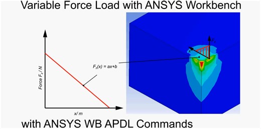 Ansys workbench 中用APDL命令加载变载荷力进行结构仿真计算