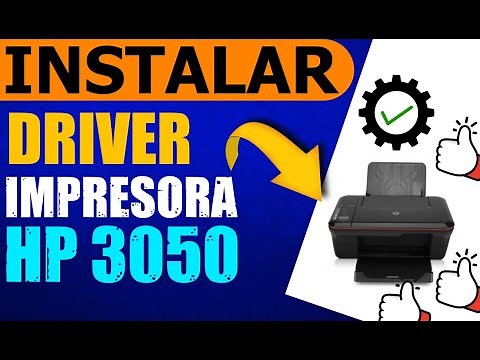 🟢 Descargar e Instalar Drivers de Impresora HP 3050 windows 7 , 8 y 10