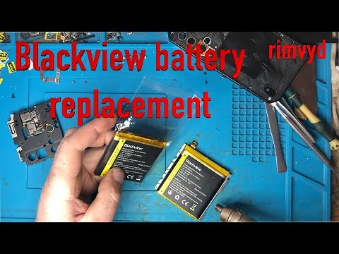 BlackView how to disassembly ,battery replacement