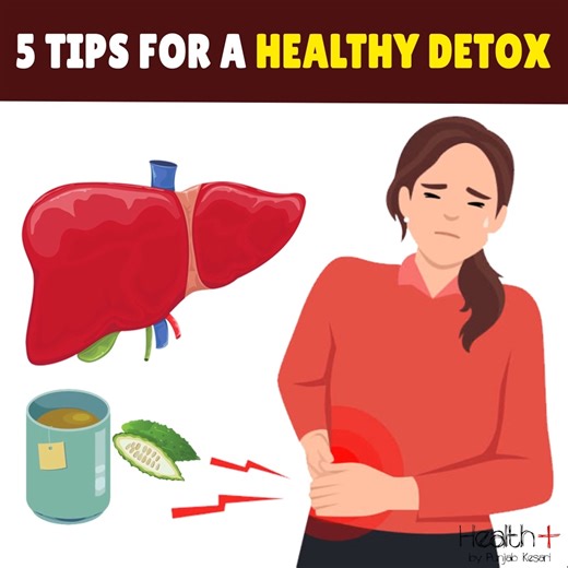 10K views · 98 reactions | 5 Tips for A Healthy Detox | Health+ | Facebook