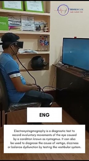 Electronystagmography (ENG) Test at Baranagar Speech & Hearing Clinic