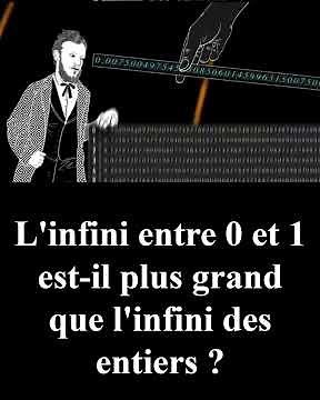 #Infini #Mathématiques #ThéorieDesEnsembles #Cantor #Science #ApprendreLesMaths #DébatScience