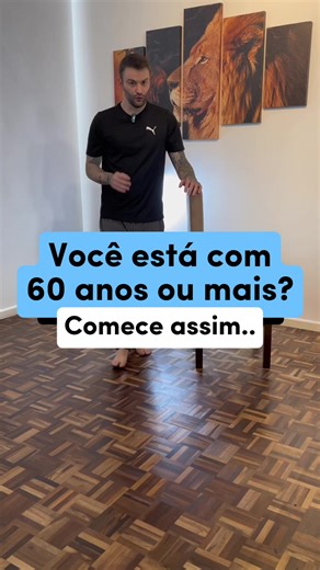 Você está com 60 anos ou mais? Faça esse treino .. Iago Carvalho Vendramini Mestre e Doutorando em Educação Física CREF: 023041-G/PR #treinoemcasa #exercicioemcasa #treinofacil #idosos #sedentario