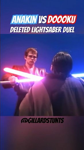 Anakin vs Dooku Deleted Lightsaber Duel! 🤯