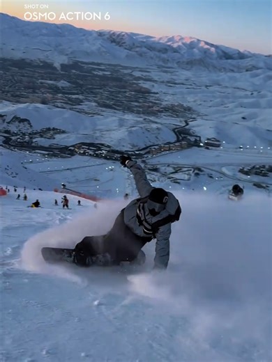 Unlocking the Perfect Snowboarding Transition with Osmo Action 6