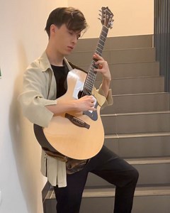 Marcin on Instagram: "3 parts of master of puppets interlude on one guitar🌊 TABS link in bio 🥰 (messy hair alert)"