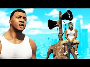 GTA 5 - SIREN HEAD und FRANKLIN werden FREUNDE?