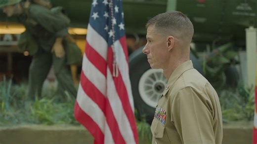 U.S. Marine Corps Col. Michael Keane Honored at Retirement Ceremony