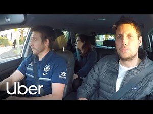 Behind the wheel with Carlton Footballl Club | Uber