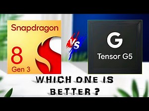 Snapdragon 8 Gen 3 vs Google Tensor G5 ⚡ Full Comparison | Speed, Gaming, AI & Performance Test!