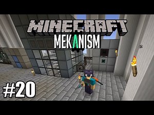 INSANE ENERGY CAPACITY! INDUCTION MATRIX! SURVIVING WITH MEKANISM E20