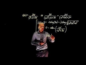 L17E104 Control Systems Lecture 17 Exercise 104: Bode plot with Matlab