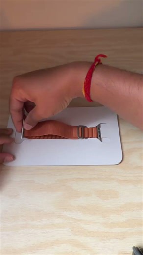 Day 54: Apple Watch Ultra starp: This New Color is PERFECT! 🧱✨ Terracotta Alpine Loop amsrI