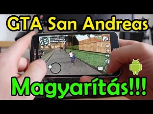 GTA San Andreas Androidra #Magyarítás telepítése!!!#