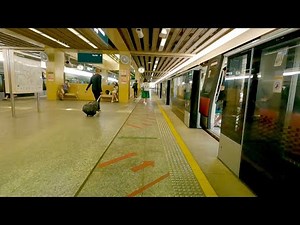 Singapore MRT ride from Lavender to Commonwealth train station 1 of 2