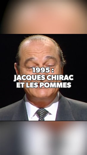 11K views · 63 reactions |  « Mangez des pommes », le slogan détourné de Jacques Chirac pendant la présidentielle de 1995 ! ▶️ La télé des années 90, inédit le vendredi 27 septembre à 21h10 sur RMC STORY et en streaming sur RMC BFM PLAY : https://bit.ly/4e8WzRw | RMC Story | Facebook