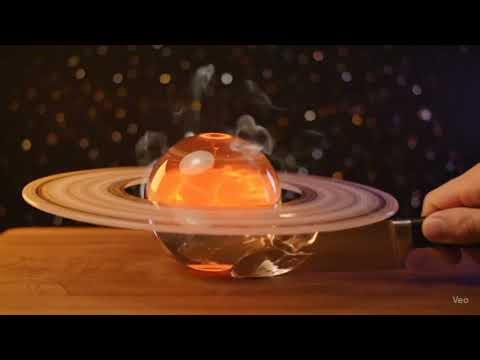 Slicing Glass Planets | 9 ASMR Crystal Worlds in 8K