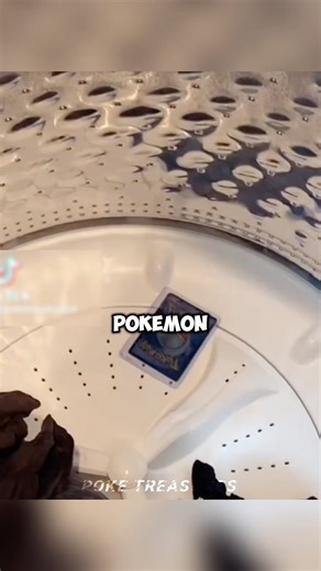 Pokémon Card Ruined In Washing Machine😭
