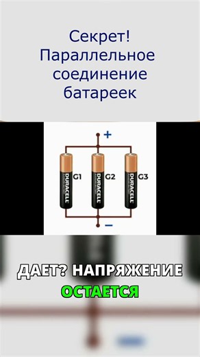 The Secret of Parallel Connection of Batteries