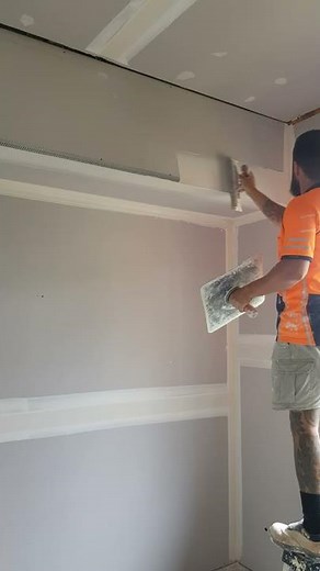 How to use a Hawk and Trowel Drywall Finishing