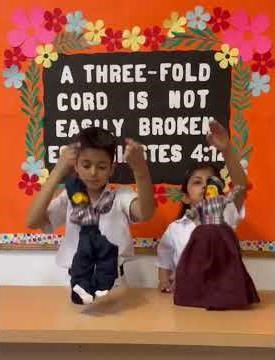 Tales on Strings (Story Narration Using Puppets), Mount Carmel School Gurugram