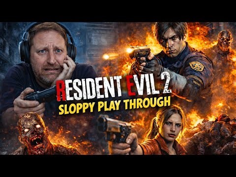 Resident Evil 2 Slopy Play Through on Playtation Pt. 7