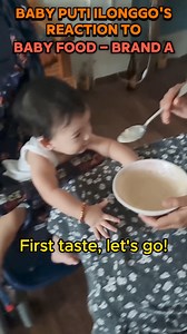 Baby Puti Ilonggo - trying baby food (Brand A 😂) - Jesse Jace Hunter West #tisoy #ilonggo #funny | Puti Ilonggo