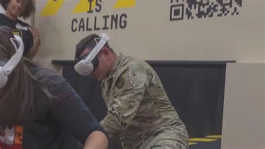 Army National Guard's mixed-reality simulation of natural disaster response rolls out to high school students