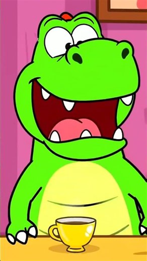 Crocodile's EPIC Mug Fail! 🤣☕