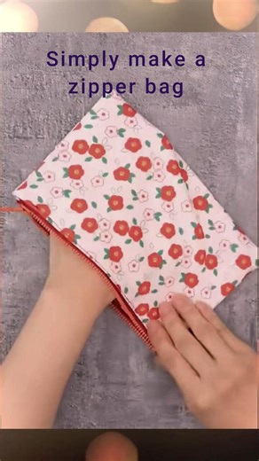 84K views · 1.1K reactions | Simply make a zipper bag #handmade #bag #zipperbag #easytolearn #diybag #baglovers #crafting #handmadediy #sewinghacks #tutorial #lovecrafting #howtomake #reelsfypシ #howto #handcraft #diyideas #diycrafts #allgirlsthings #diyhome #selfimprovementdaily #trending #trending2023 #crafts #virals | All Girls' Things | Facebook