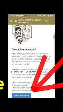 How to Delete Telegram Account (2023)