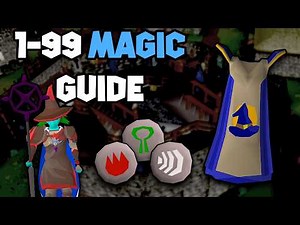 How to train your Magic Level (OSRS 1-99 Magic guide)