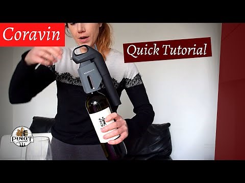EASY Coravin Model 3 Tutorial (How to Use a Coravin on Your Wine)