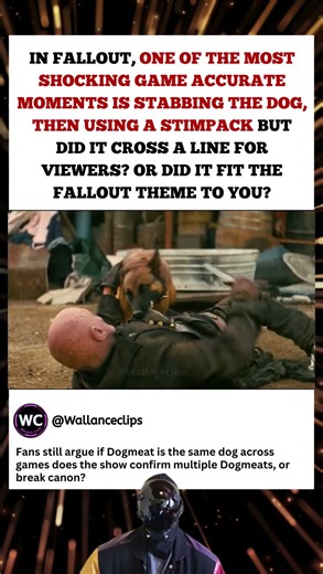 Did Fallout Go Too Far With Dogmeat? | Fallout Dog Scene Explained #falloutseries #fallouttvshow
